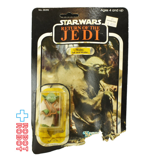 オールドケナー スター・ウォーズ ROTJ 77 Back ヨーダ アクションフィギュア 未開封 ダメージカード