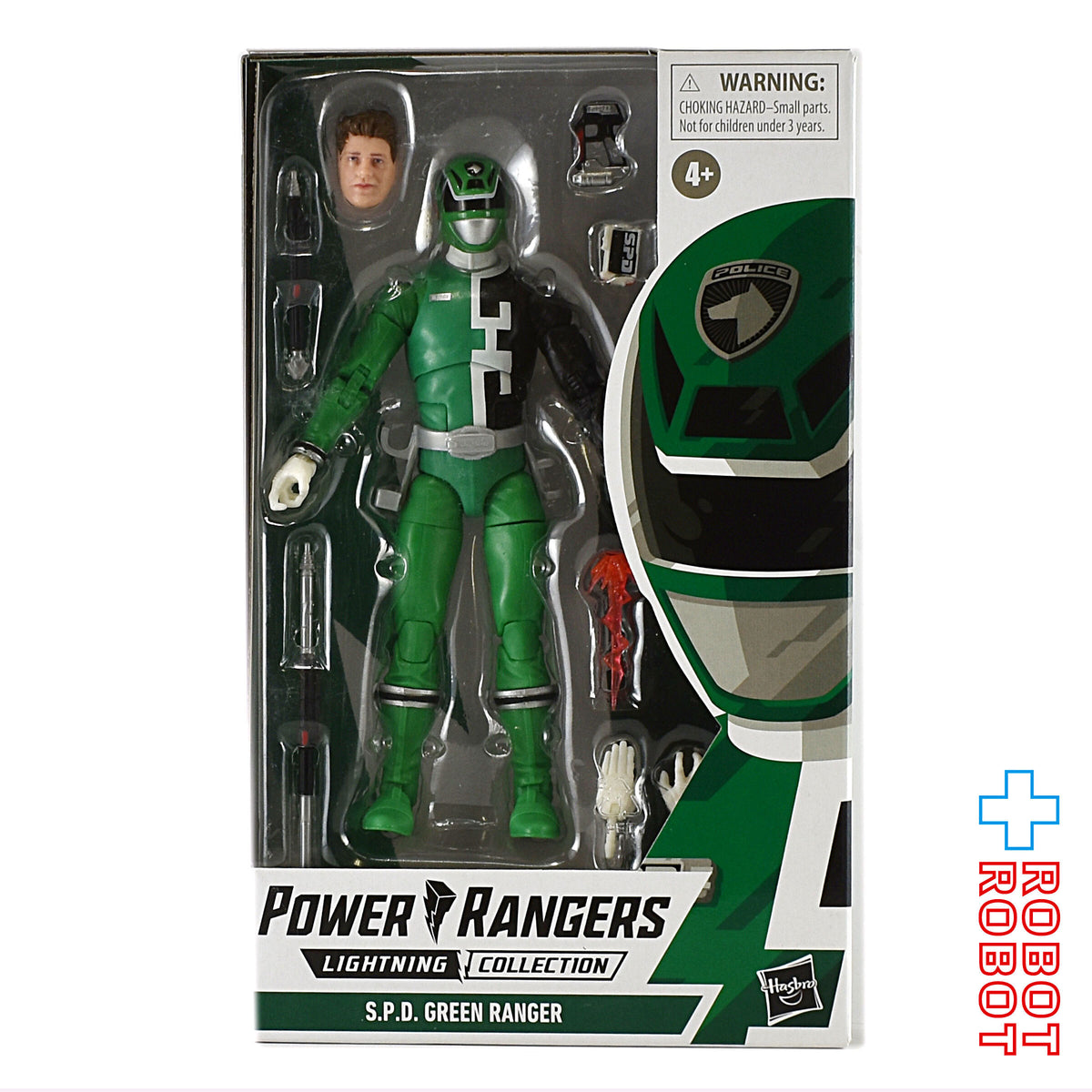 ハズブロ パワーレンジャー マイティモーフィン SPD・グリーンレンジャー 6インチ アクションフィギュア