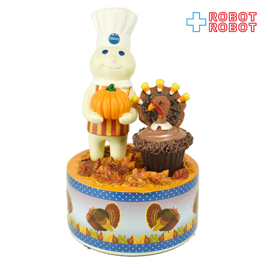 ピルズベリー ポッピンフレッシュ ドゥボーイ サンクスギビング オルゴール フィギュアリン 2013 企業物