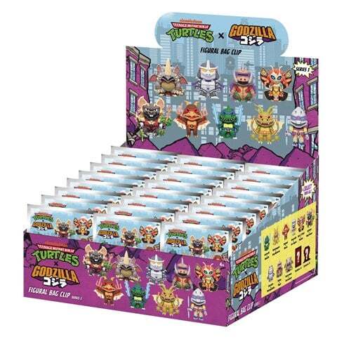 モノグラム フィギュラル バッグ クリップ TMNT テイルズ・オブ・ティーンエイジ・ミュータント・ニンジャ・タートルズ × ゴジラ 1パック 未開封
