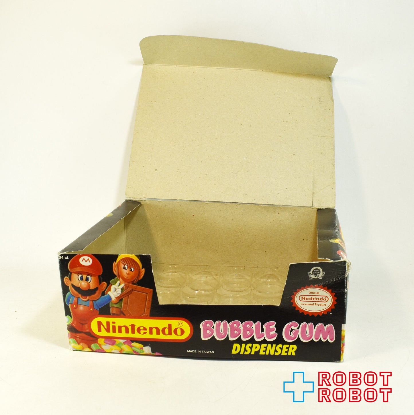 トップス ニンテンドー スーパーマリオ バブルガムディスペンサー 空箱