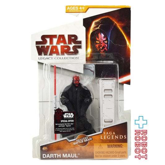 スター・ウォーズ SL2009 SL07 ダース・モール サーガ・レジェンズ 3.75インチ アクションフィギュア 未開封 US版 未開封 ※台紙にシワ