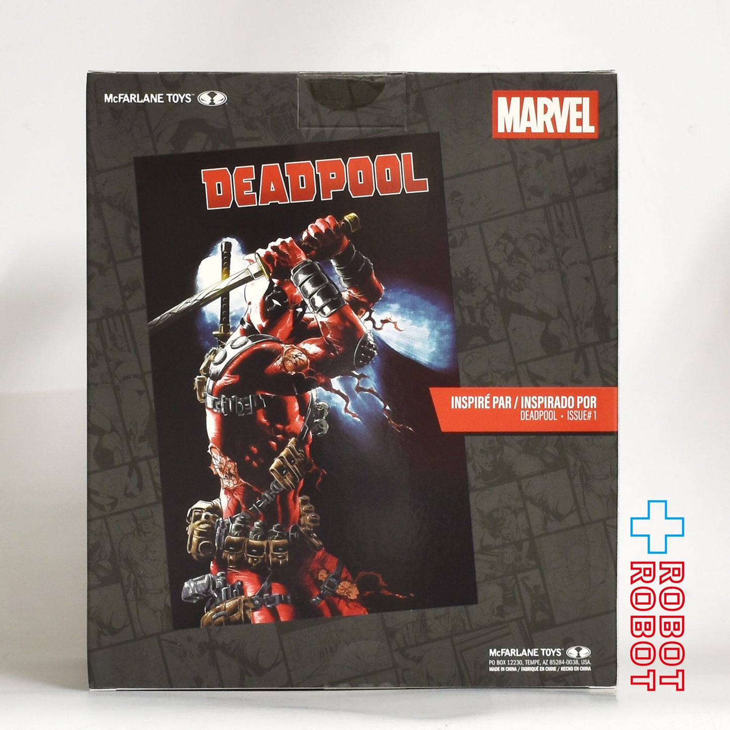 マクファーレン マーベル シーン・フィギュア #025 デッドプール マイク・デオダート / Deadpool Vol.6 #1 1/10 スタチューフィギュア 未開封