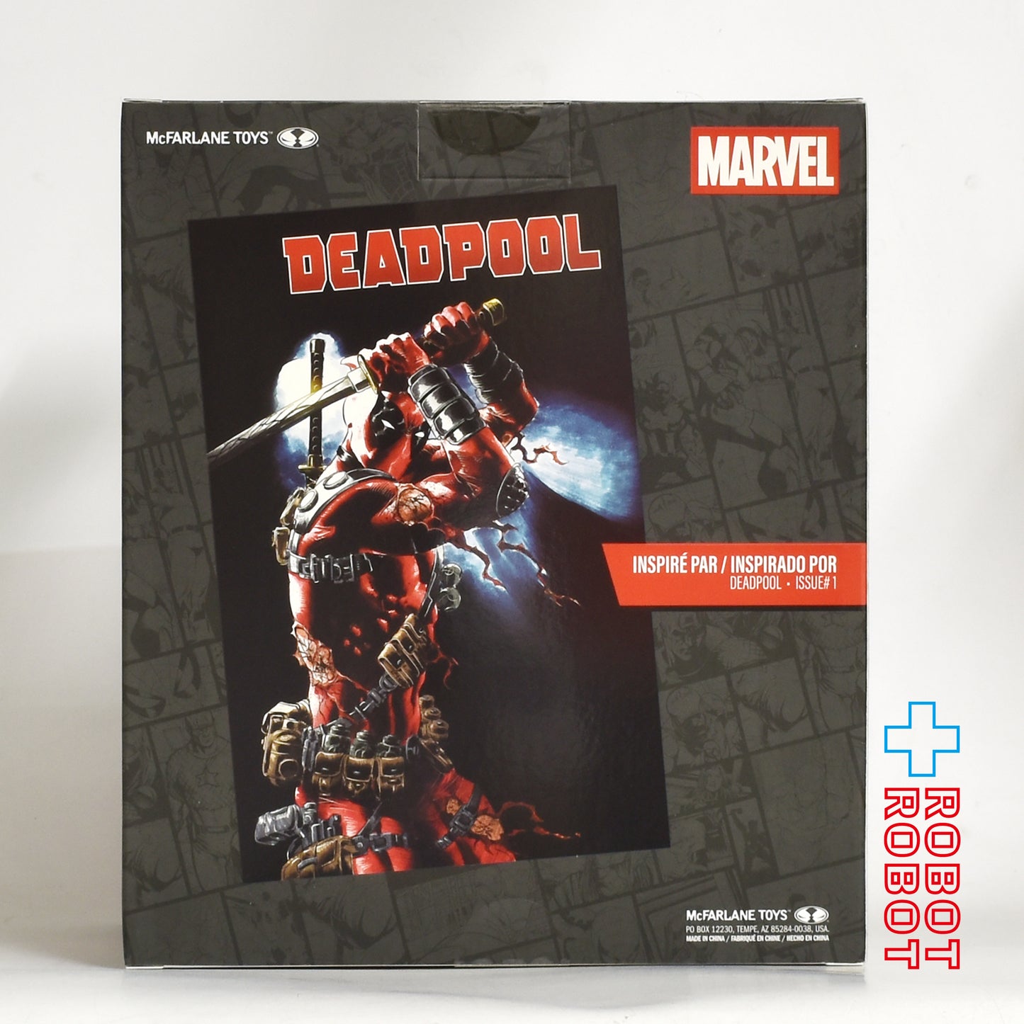マクファーレン マーベル シーン・フィギュア #025 デッドプール マイク・デオダート / Deadpool Vol.6 #1 1/10 スタチューフィギュア 未開封