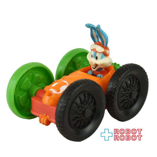 マクドナルド ワーナーブラザーズ ルーニー・テューンズ バスター・バニー & エルマイラ・ダフ フリップカー フィギュア ハッピーミールトイ 1990