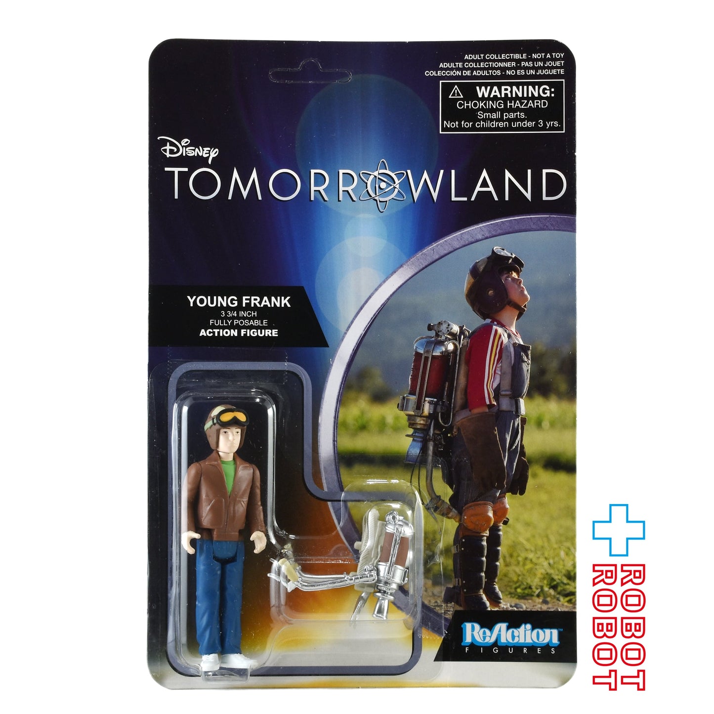 リ・アクション トゥモローランド ヤング・フランク 3.75インチ アクションフィギュア 未開封