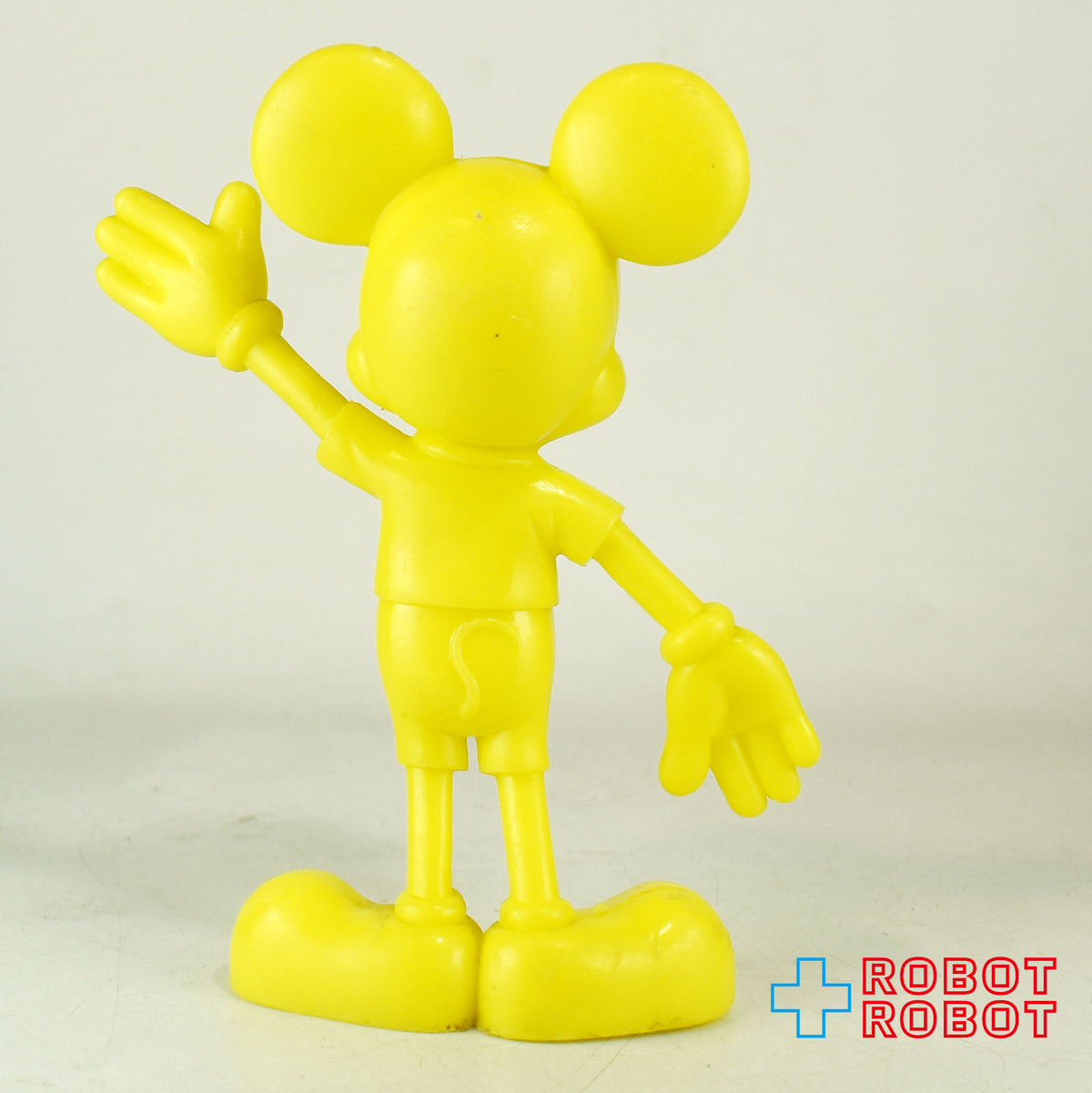 Marx ディズニー ミッキーマウス プラスチック フィギュア イエロー