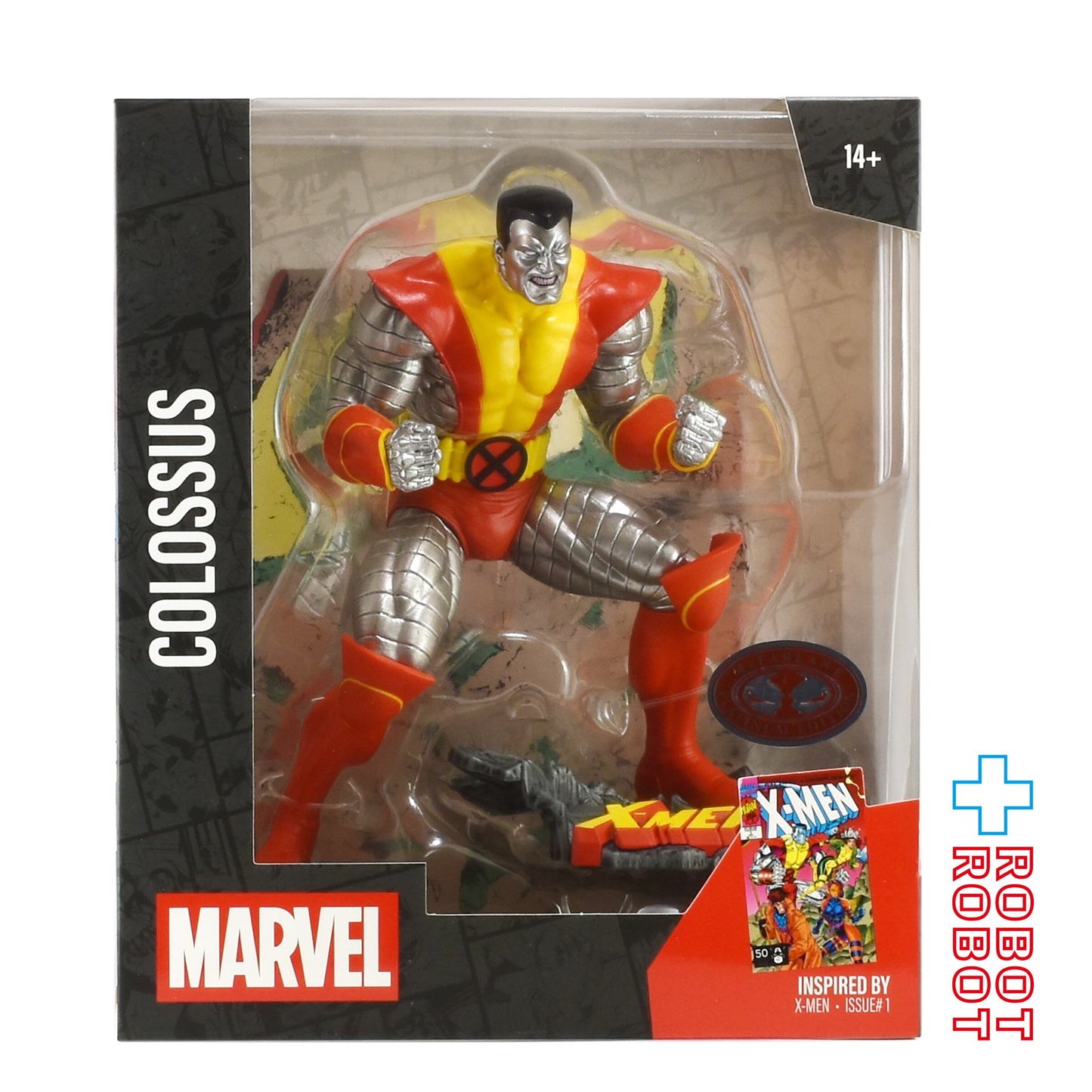 マクファーレン マーベル シーン・フィギュア #024 コロッサス ジム・リー / X-Men Vol.2 #1 1/10 スタチューフィギュア 未開封