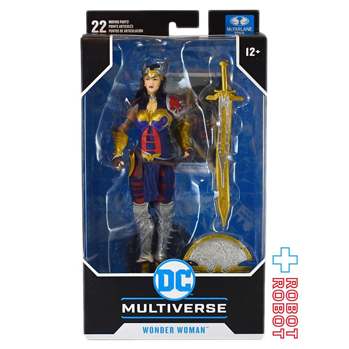 マクファーレン・トイズ DCマルチバース ワンダーウーマン 7インチ アクションフィギュア トッド・マクファーレン版 未開封