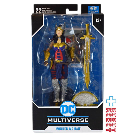 マクファーレン・トイズ DCマルチバース ワンダーウーマン 7インチ アクションフィギュア トッド・マクファーレン版 未開封