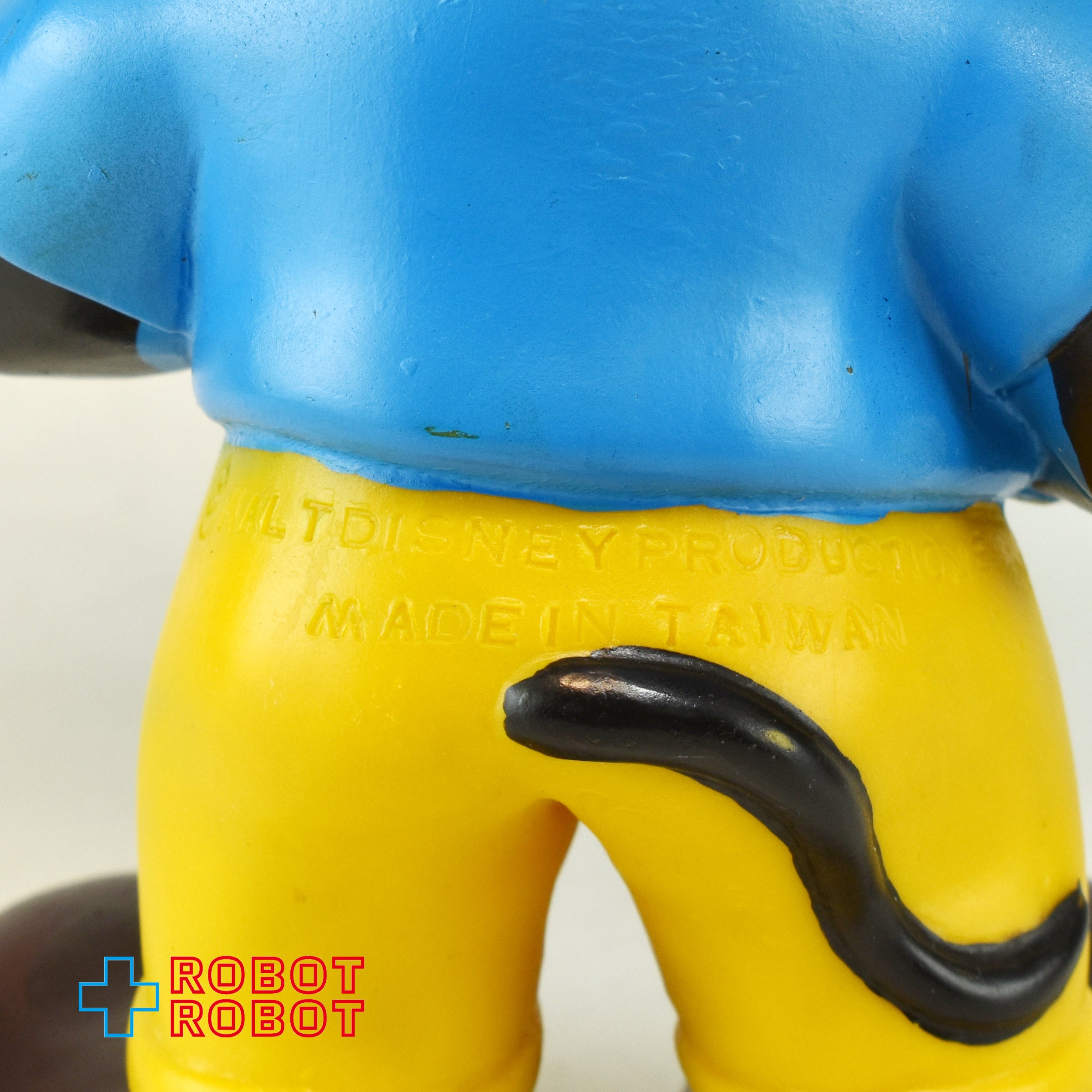 中嶋製作所 ディズニー ミッキーマウス ソフビフィギュア 水色シャツ
