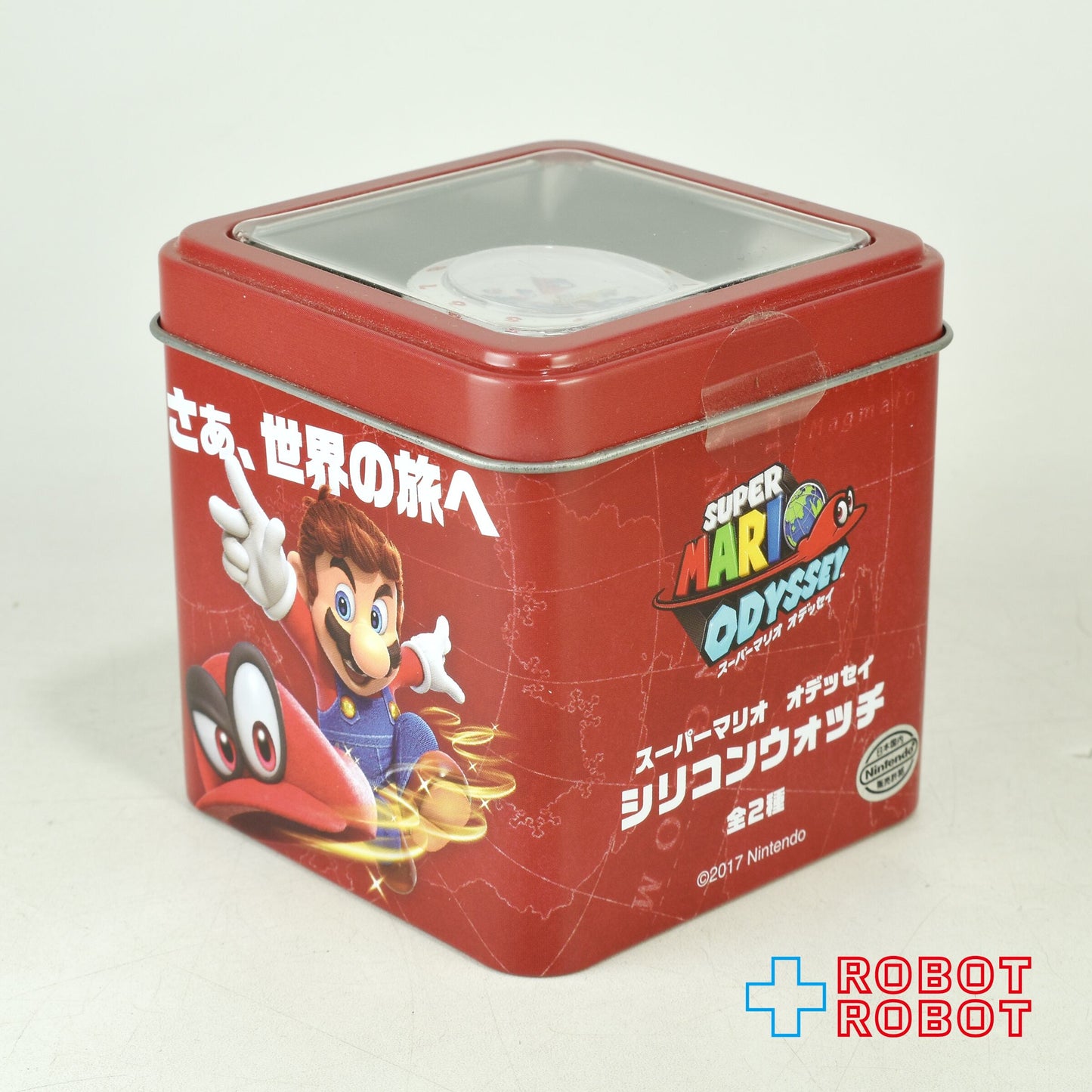 タイトー ニンテンドー スーパーマリオ オデッセイ シリコンウォッチ ホワイト 未開封