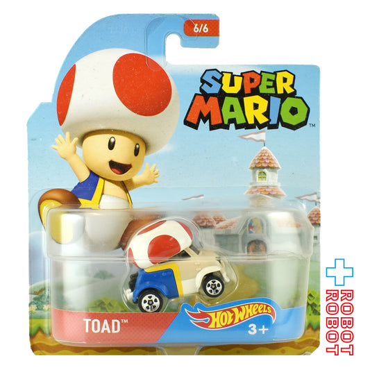 ホットウィール 2016 スーパーマリオ キャラクターカーズ キノピオ ダイキャスト ミニカー 未開封