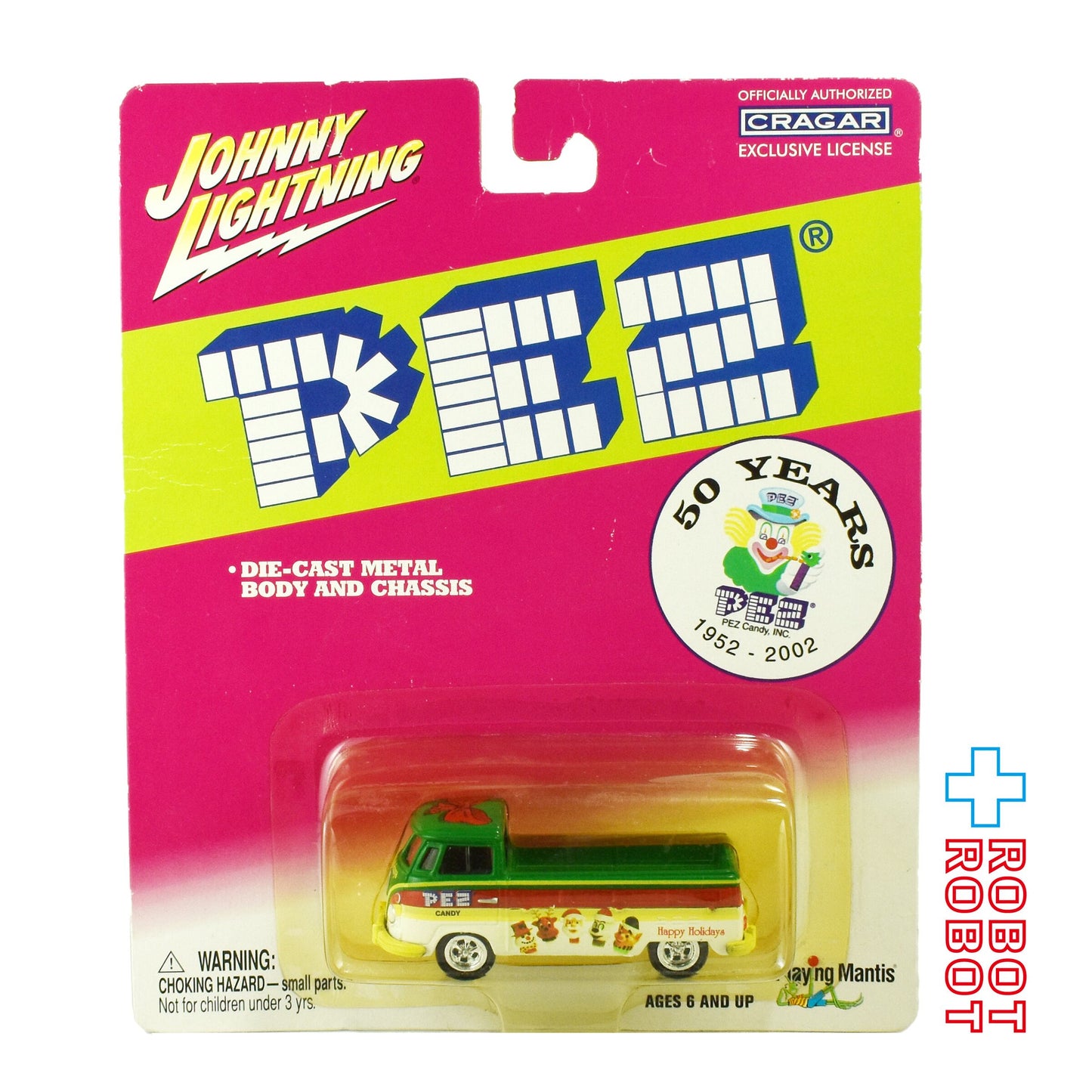 ジョニーライトニング PEZ 50周年 VW フォルクスワーゲン トラック ダイキャスト ミニカー