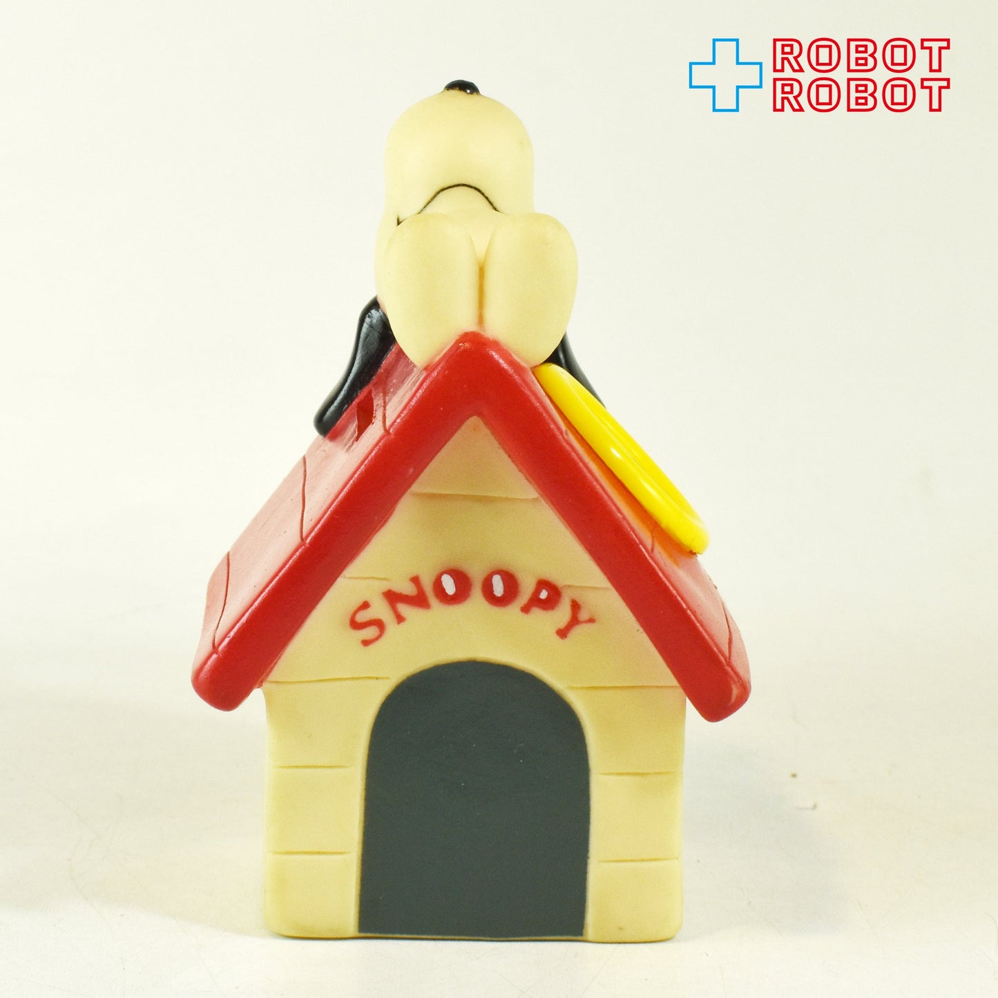 ピーナッツ スヌーピー クロックバンク デジタル時計付き ソフビ貯金箱