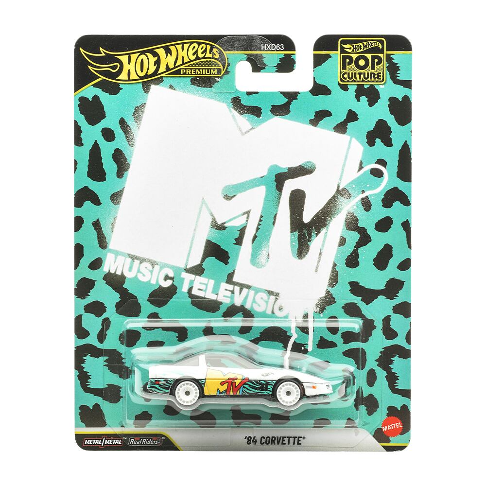 ホットウィール 2026 ポップカルチャー MTV ミュージックテレビジョン '84 コルベット 国内版 未開封