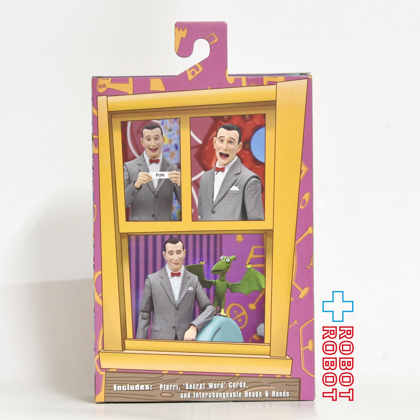 ネカ ピーウィーのプレイハウス ピーウィー・ハーマン アルティメット 7インチ アクションフィギュア 未開封