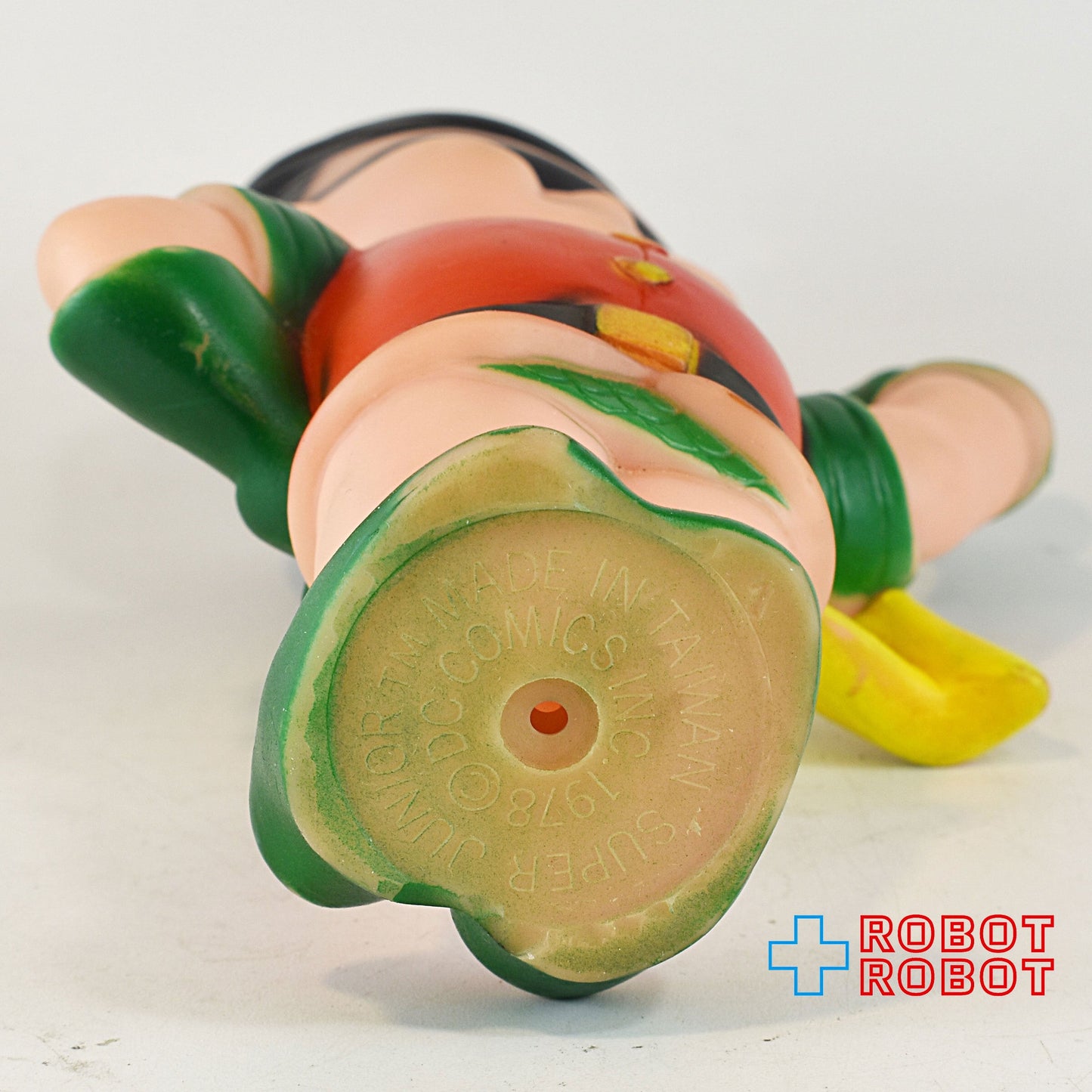 スーパージュニア DC ロビン ソフビフィギュア 1978 メイドイン台湾