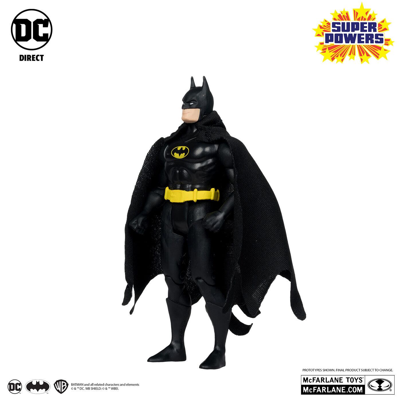 マクファーレン・トイズ DCダイレクト DCスーパーパワーズ バットマン & バットウィング & ワーリーバット 4インチ ビークル 国内版 未開封
