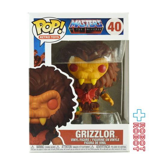 ファンコ POP! レトロ トイ マスターズ・オブ・ザ・ユニバース 40 グリズラー ビニールフィギュア 箱入