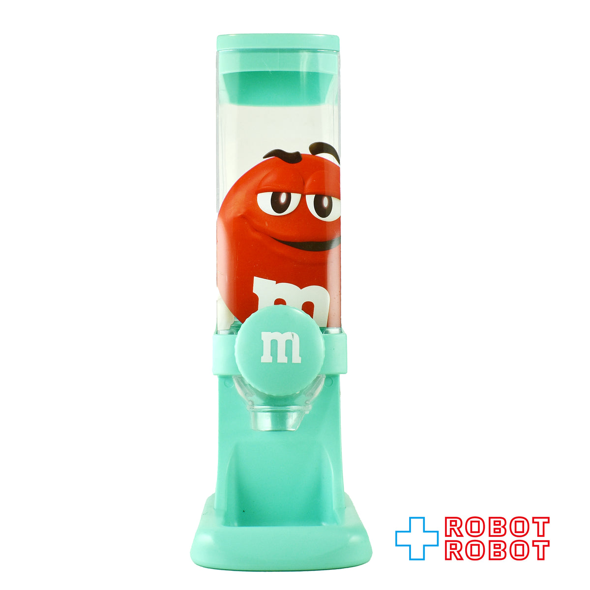 M&M's ツイスト キャンディ ディスペンサー ミントグリーン エムアンドエムズ 企業物 ※難あり