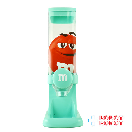 M&M's ツイスト キャンディ ディスペンサー ミントグリーン エムアンドエムズ 企業物 ※難あり