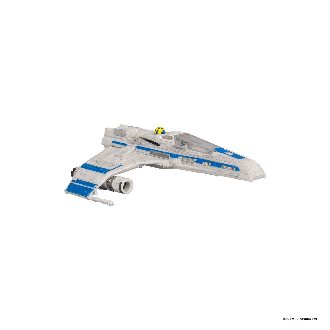 スター・ウォーズ マイクロ・ギャラクシー ライトアーマー・クラス アソーカ Eウイング (バトルダメージ) 国内版 未開封
