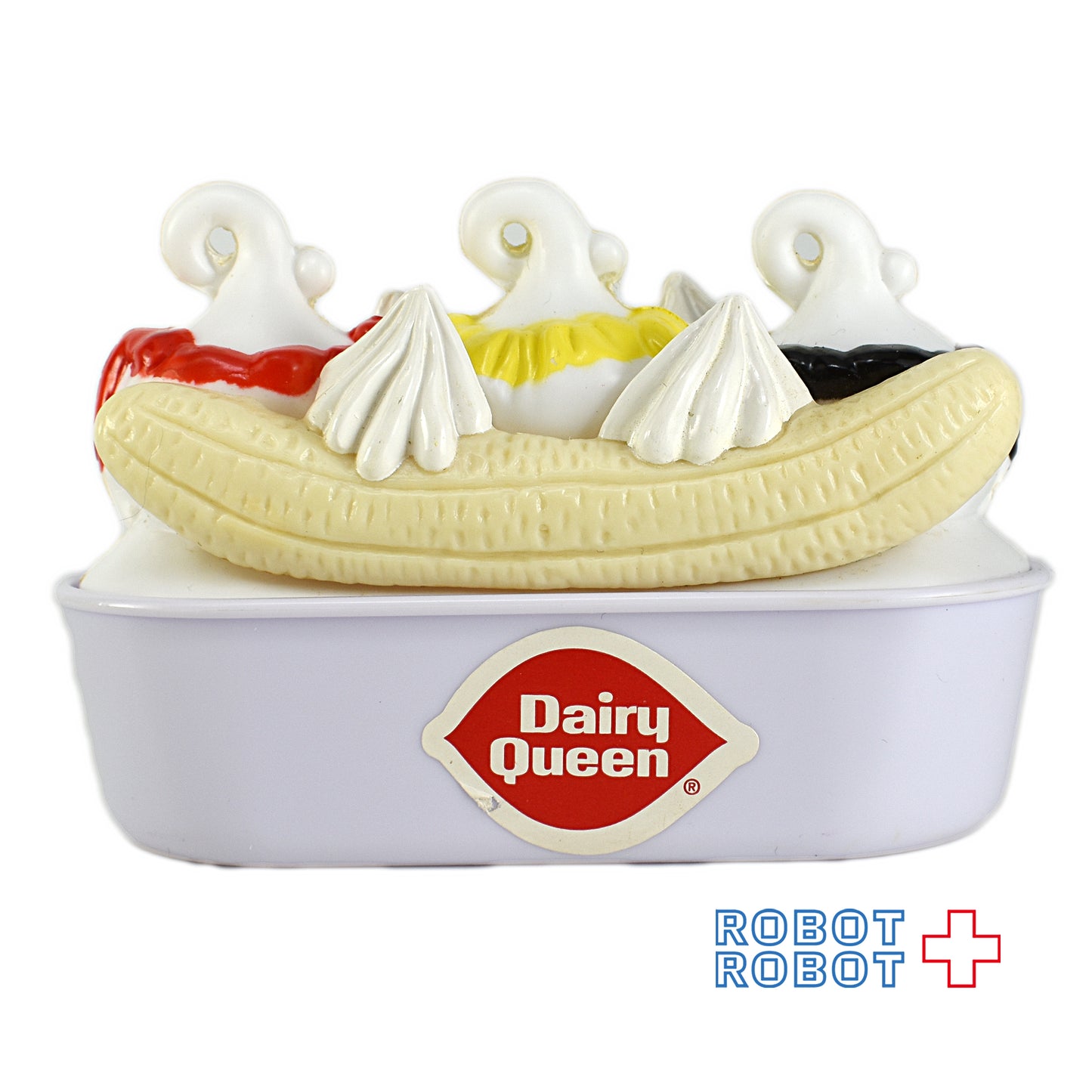 デイリークイーン バナナスプリット 食品サンプル おもちゃ ミールトイ