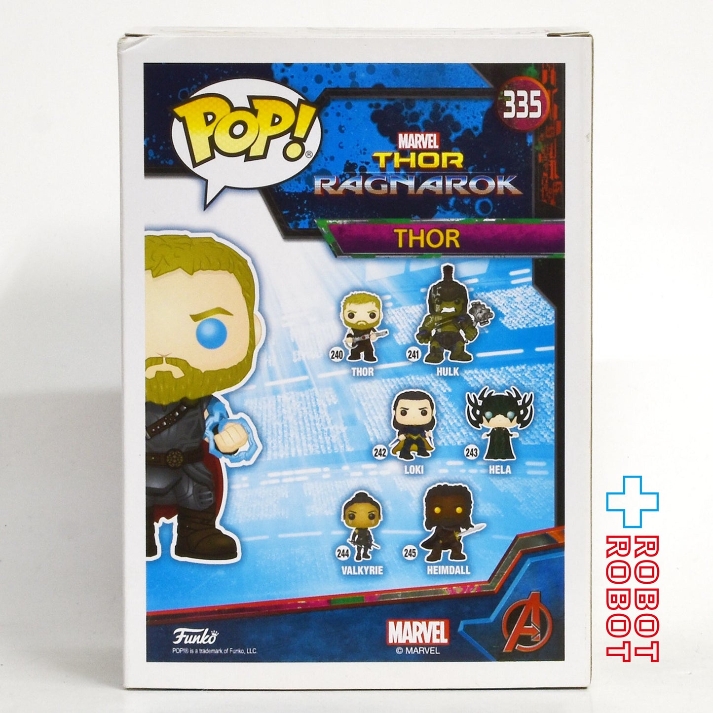 ファンコ POP! 335 MARVEL マイティ・ソー バトルロイヤル ソー 蓄光 開封箱入