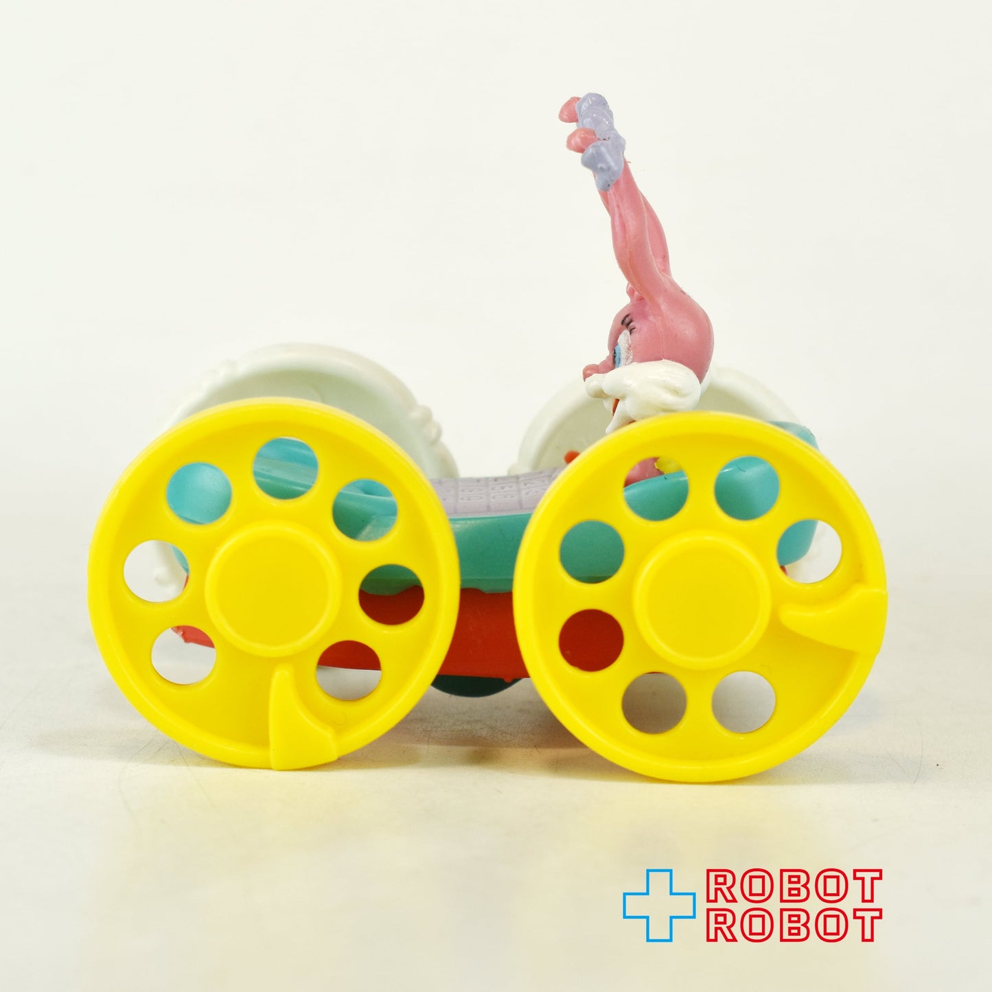 マクドナルド ワーナーブラザーズ ルーニー・テューンズ バブス・バニー & プラッキー・ダック フリップカー フィギュア ハッピーミールトイ 1990