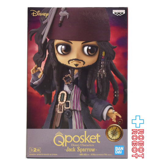 Qpsoket Qポスケット パイレーツ・オブ・カリビアン ジャック・スパロウ B フィギュア 未開封