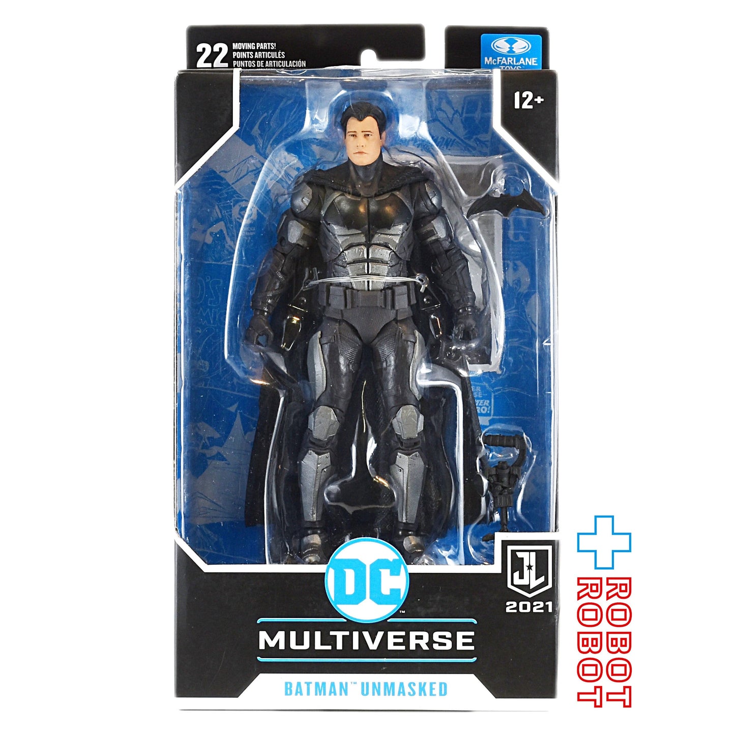 マクファーレン・トイズ DCマルチバース #062 バットマン (アンマスクド) 7インチ アクションフィギュア