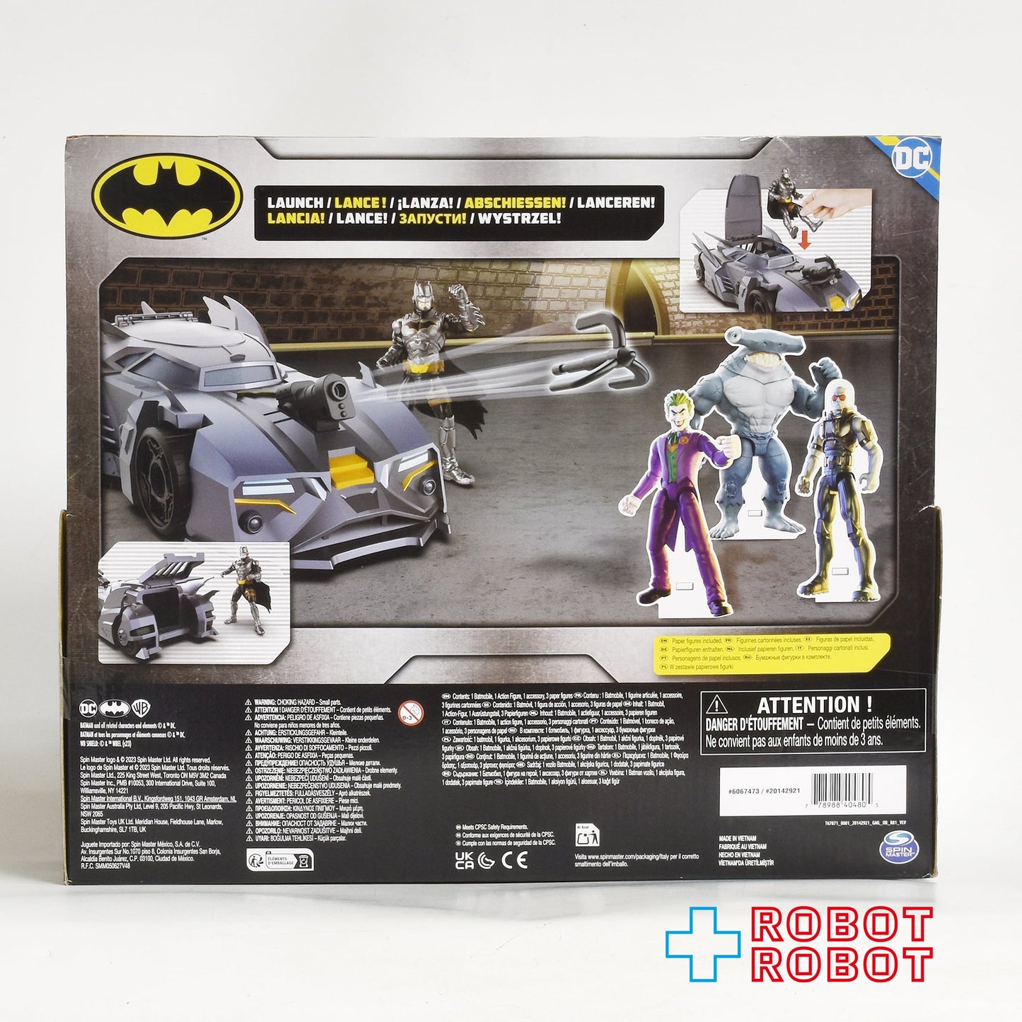 スピンマスター バットマン クルセイダー バットモービル & バットマン アクションフィギュア 未開封