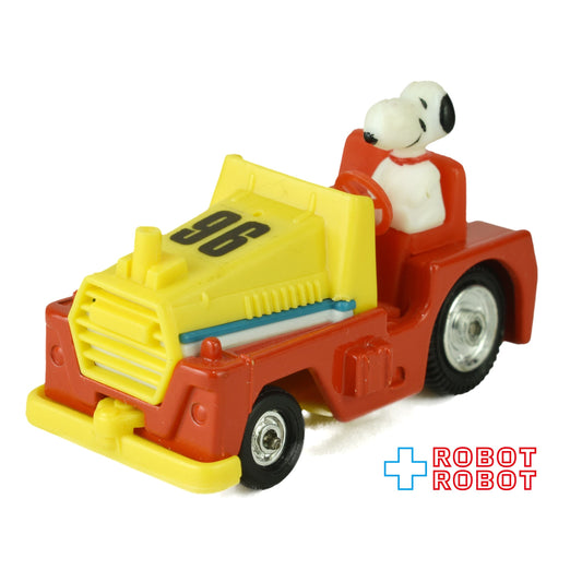 スヌーピー・イン・レッドトラック ダイキャスト ミニカー メイド・イン・ホンコン ルース