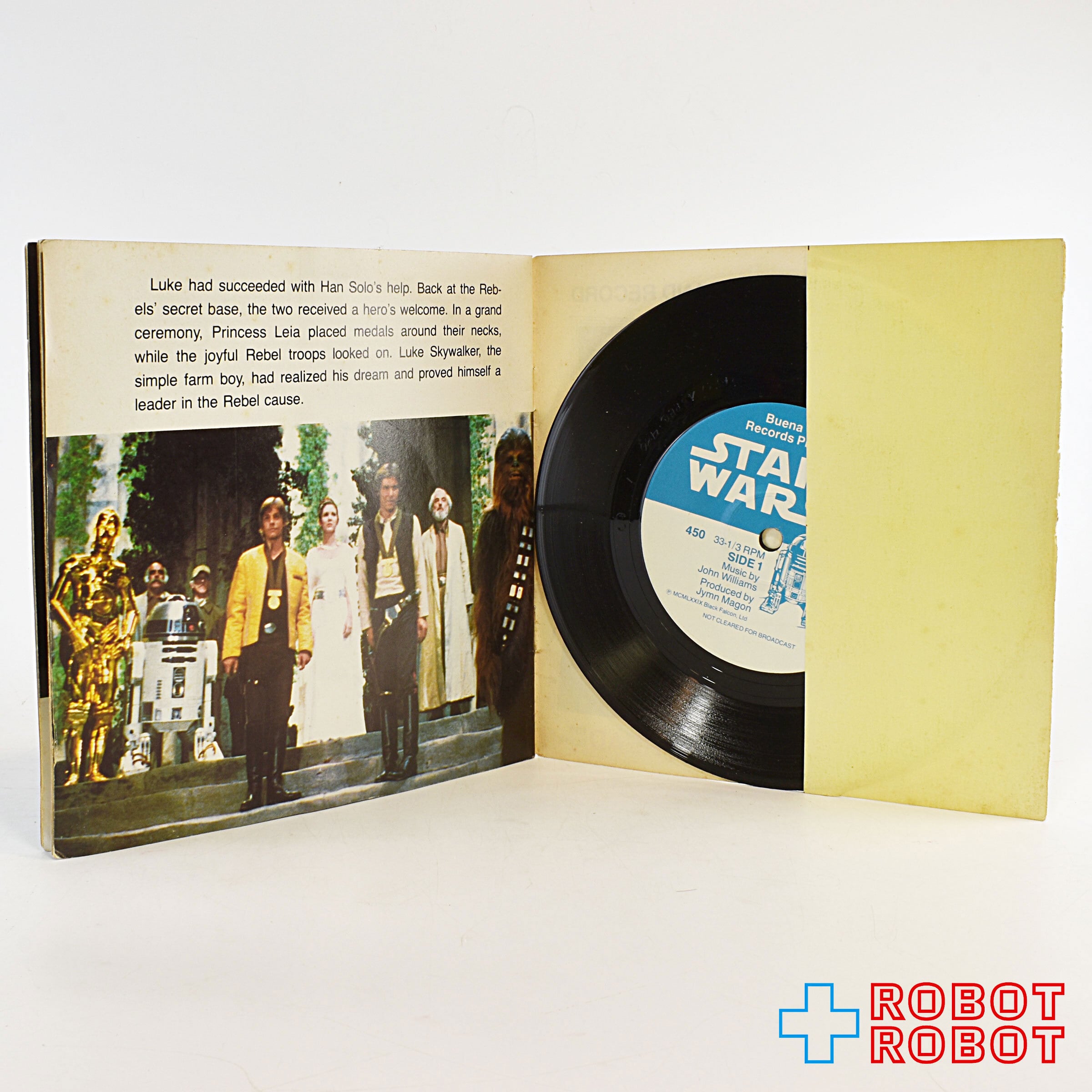 スター・ウォーズ ブック＆レコード 1977 ブエナビスタ社 – ROBOTROBOT