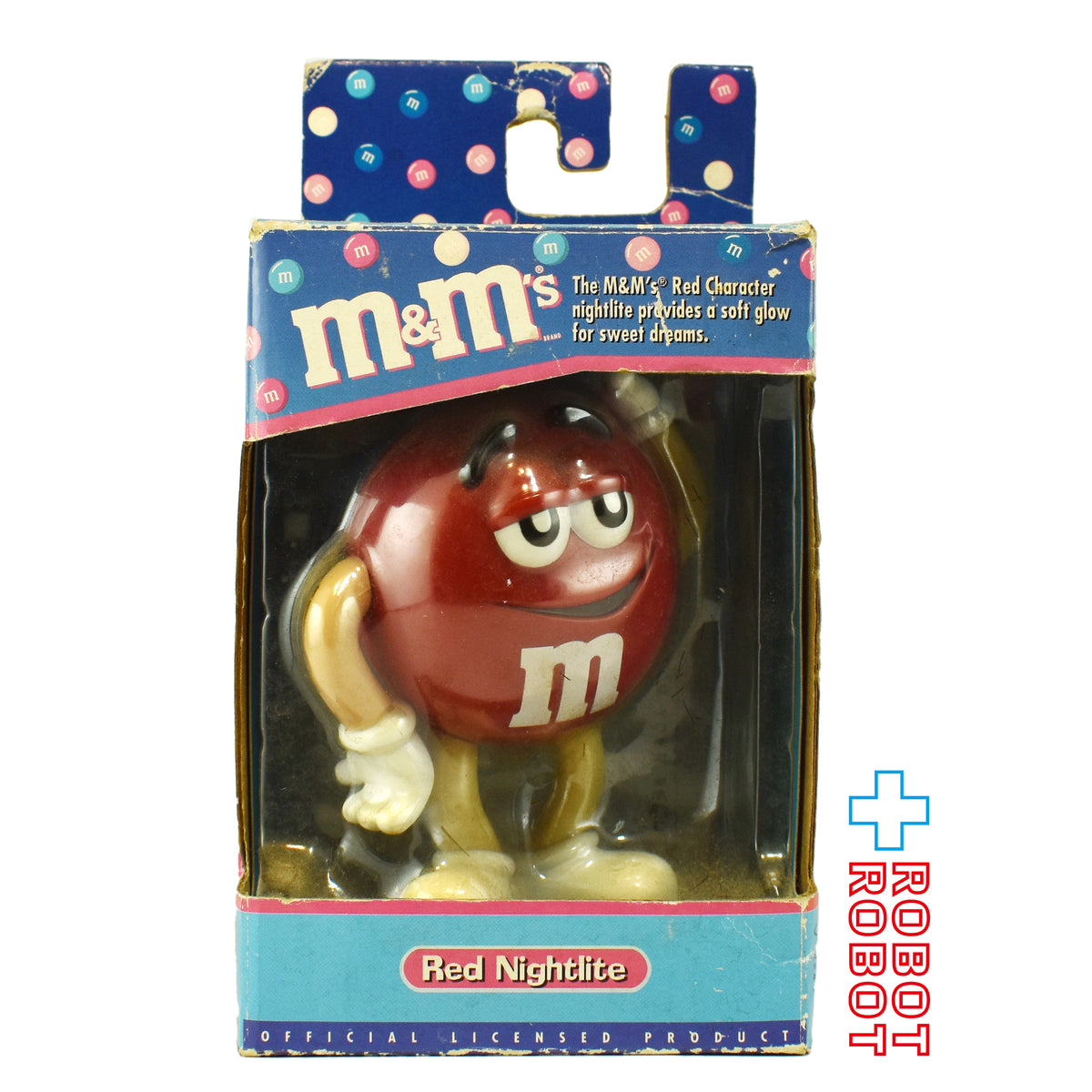 M&M's ナイトライト レッド エムアンドエムズ 箱入 企業物