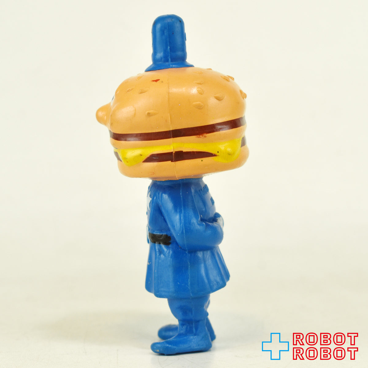 カナダのマクドナルド ビッグマックポリス メイドインカナダ ゴマ付 PVCフィギュア ハッピーミールトイ 1985