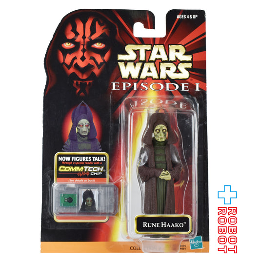 スター・ウォーズ EP1 コムテック ルーン・ハーコー 3.75インチ アクションフィギュア US版 未開封