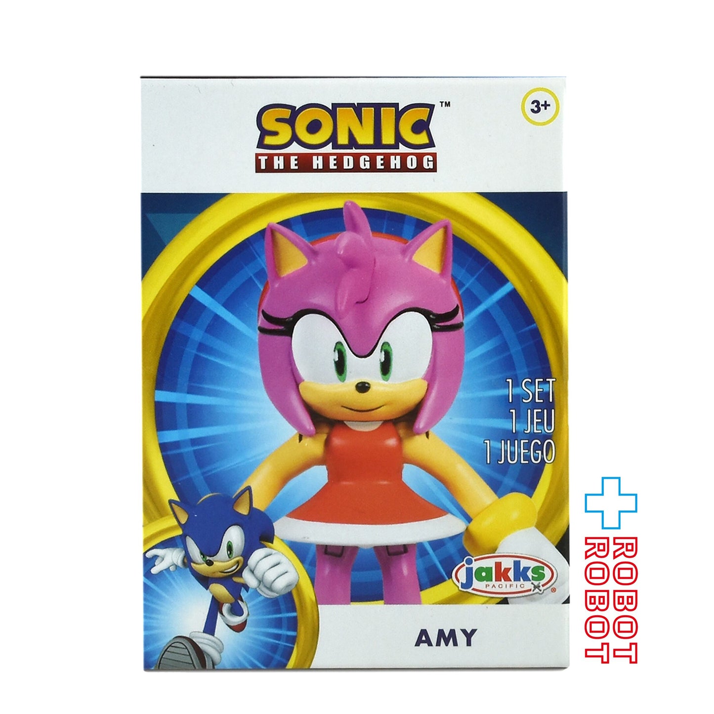 ソニック・ザ・ヘッジホッグ エイミー2.5インチ アクションフィギュア 未開封