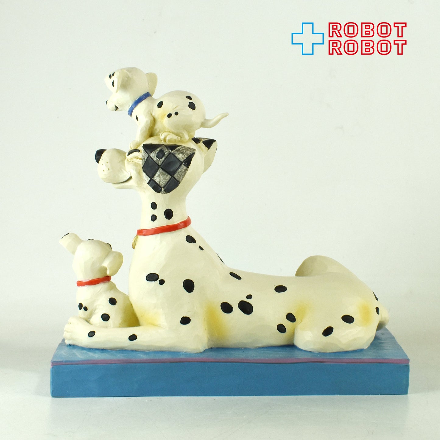 ディズニー・トラディションズ エネスコ ジム・ショア 101匹わんちゃん パピー・ラブ スタチュー フィギュア 箱付