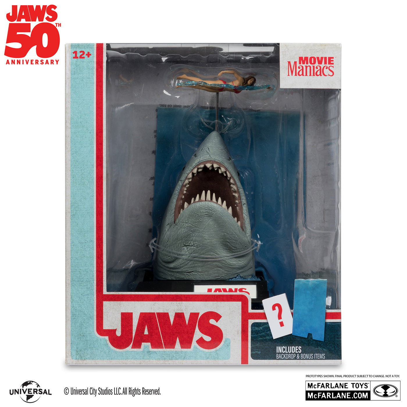 マクファーレン ムービー・マニアックス JAWS ジョーズ 50周年