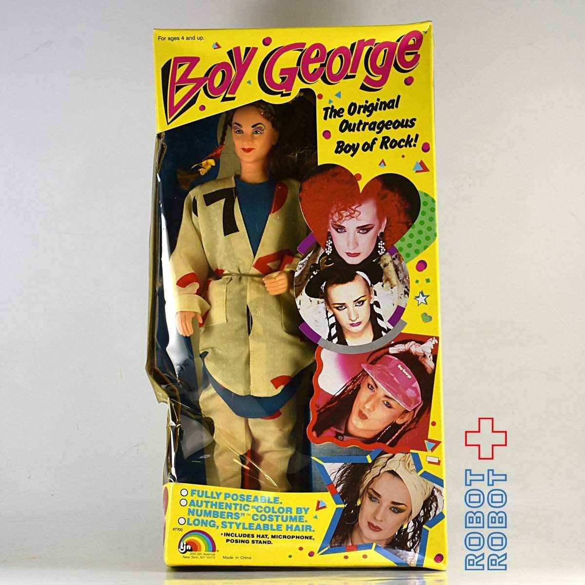1984年ボーイジョージ人形カルチャークラブ レア ヴィンテージ 80年代 
