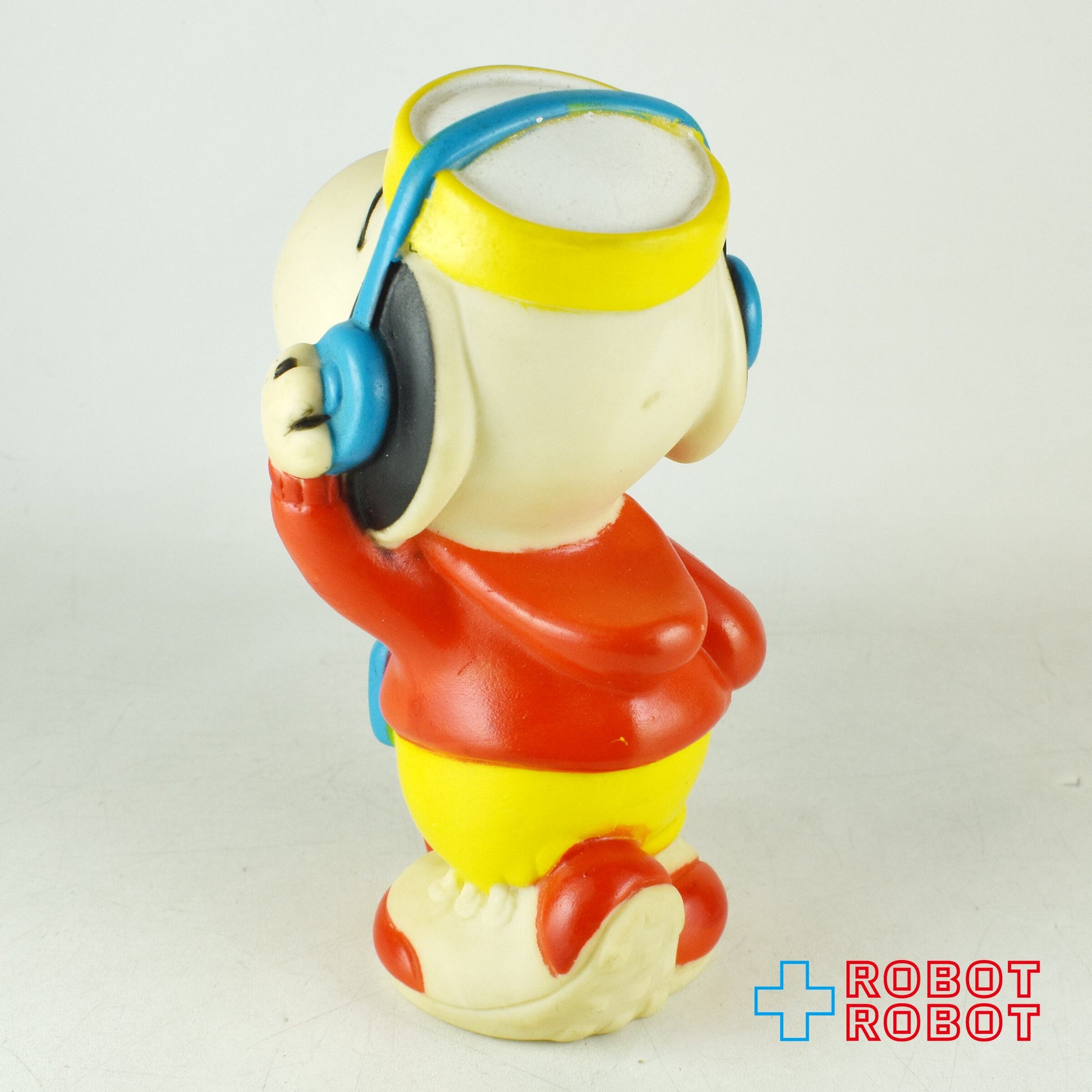 ピーナッツ スヌーピー ジョギング スクイーク ラバードール 1980's ダナラ社 メイドイン中国 - ROBOTROBOT