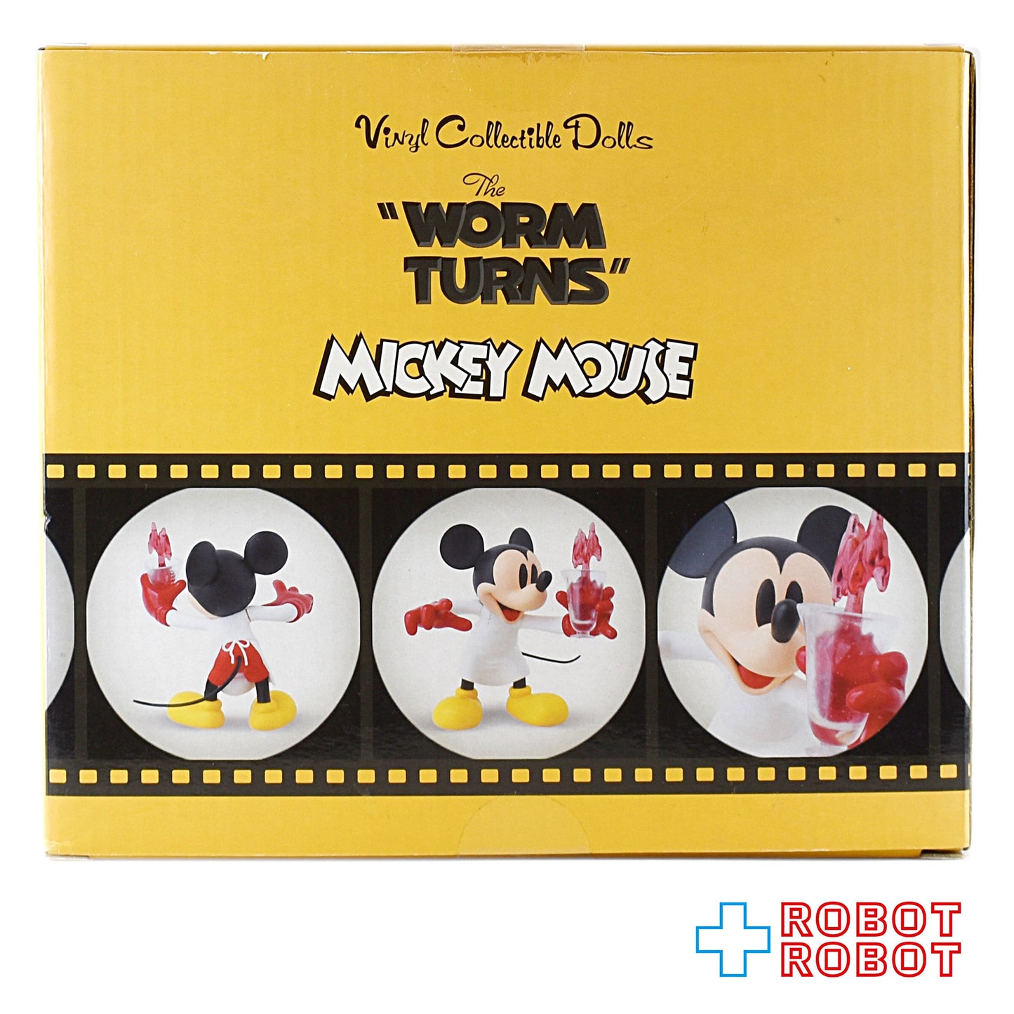 メディコム VCD ミッキーマウス "THE WORM TURNS" No. 172 ヴァイナルコレクティブルドールズ 箱入
