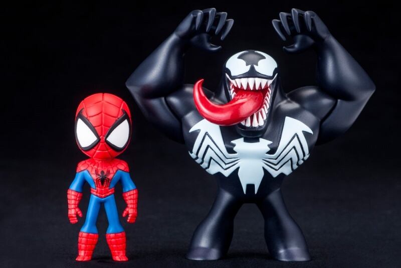 グリヒル ミニフィギュアコレクション スパイダーマン&ヴェノム