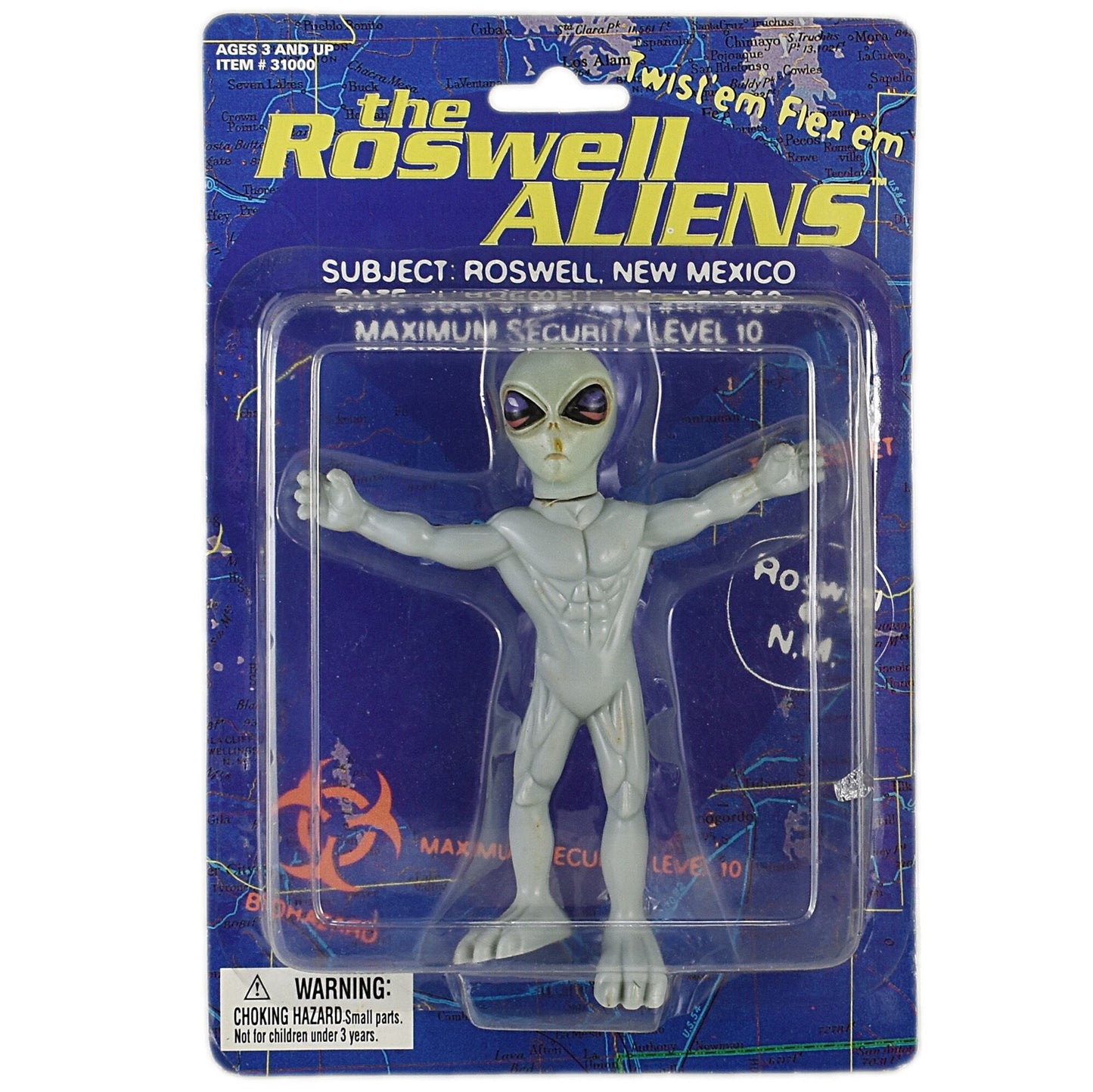 ロズウェル事件 エイリアン #31000 アクションフィギュア スウィートプレイヤーズ社 1996 未開封