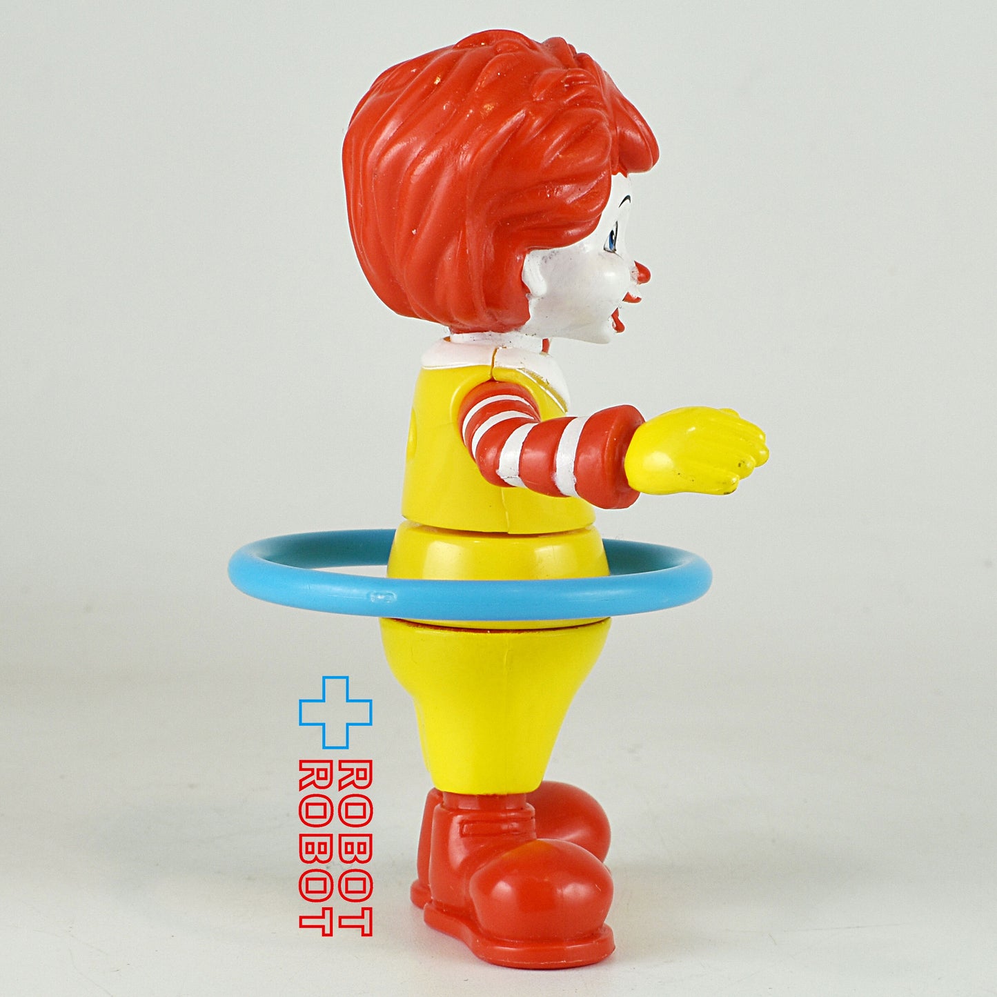マクドナルド ベビーロナルド フラフープ ブルー ハッピーミールトイ