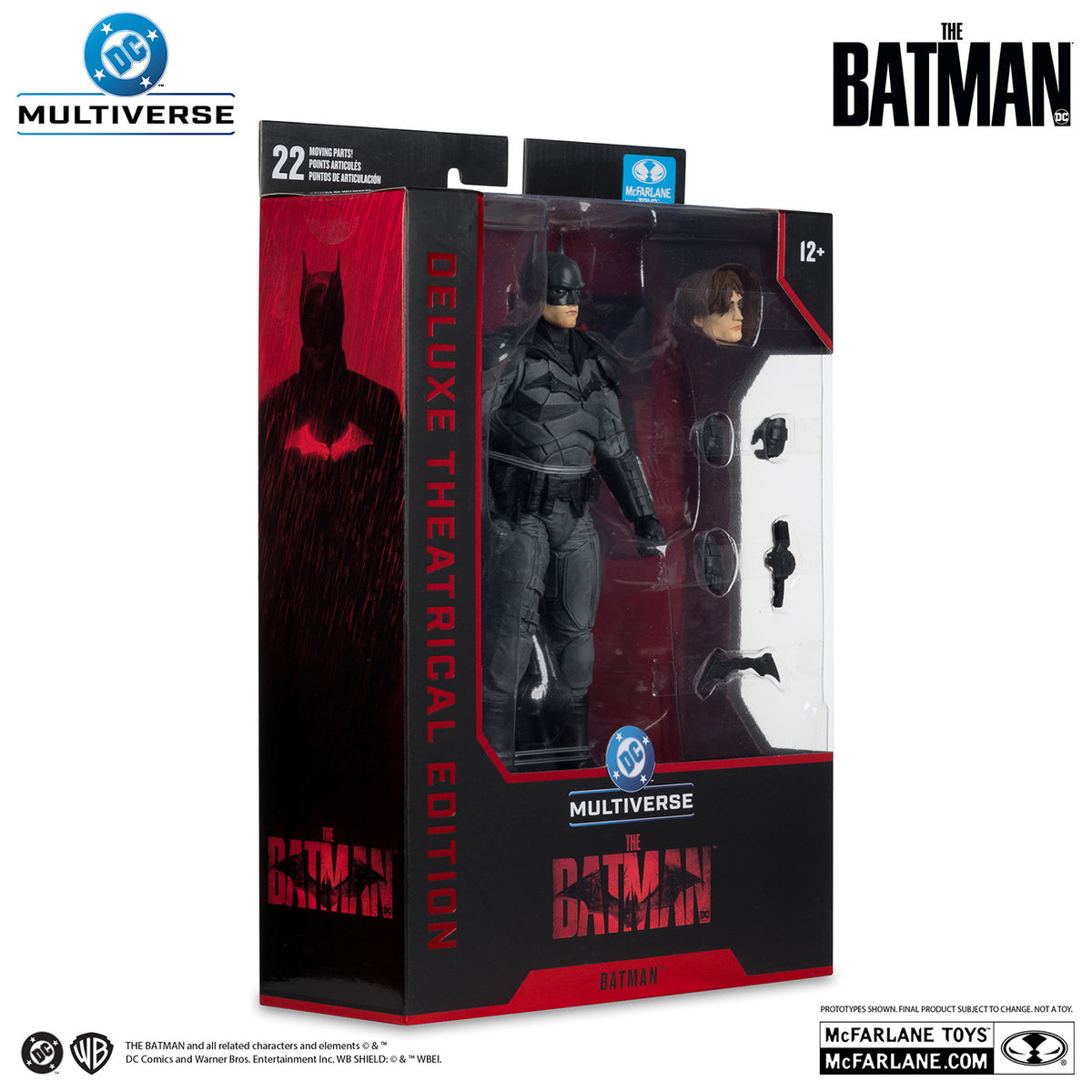マクファーレン・トイズ DCマルチバース THE BATMAN ザ・バットマン / バットマン デラックス・シアトリカル・エディション 7インチ アクションフィギュア 国内版 未開封