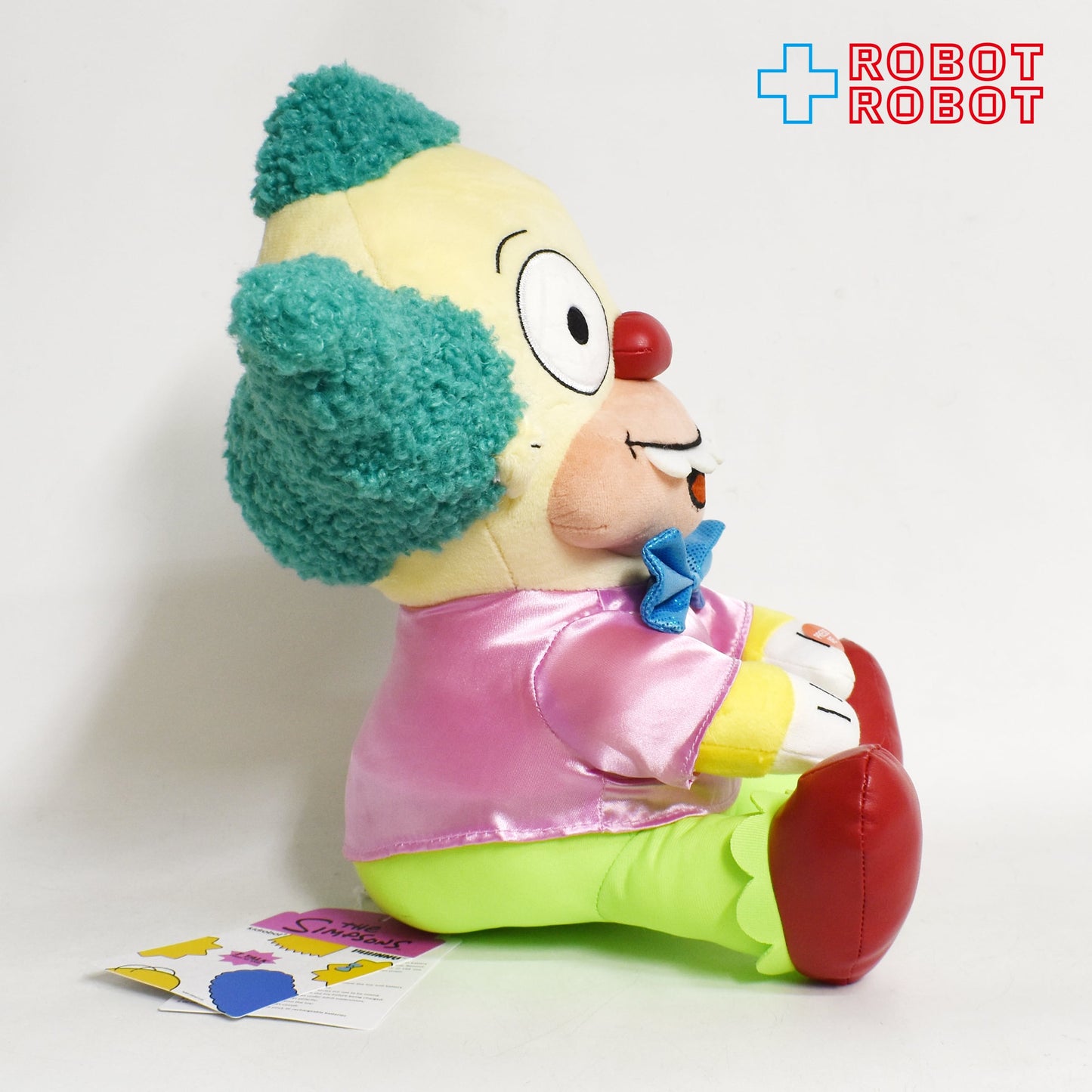 キッドロボット シンプソンズ クラスティ トーキング ファニープラッシュ ぬいぐるみ人形 紙タグ付き