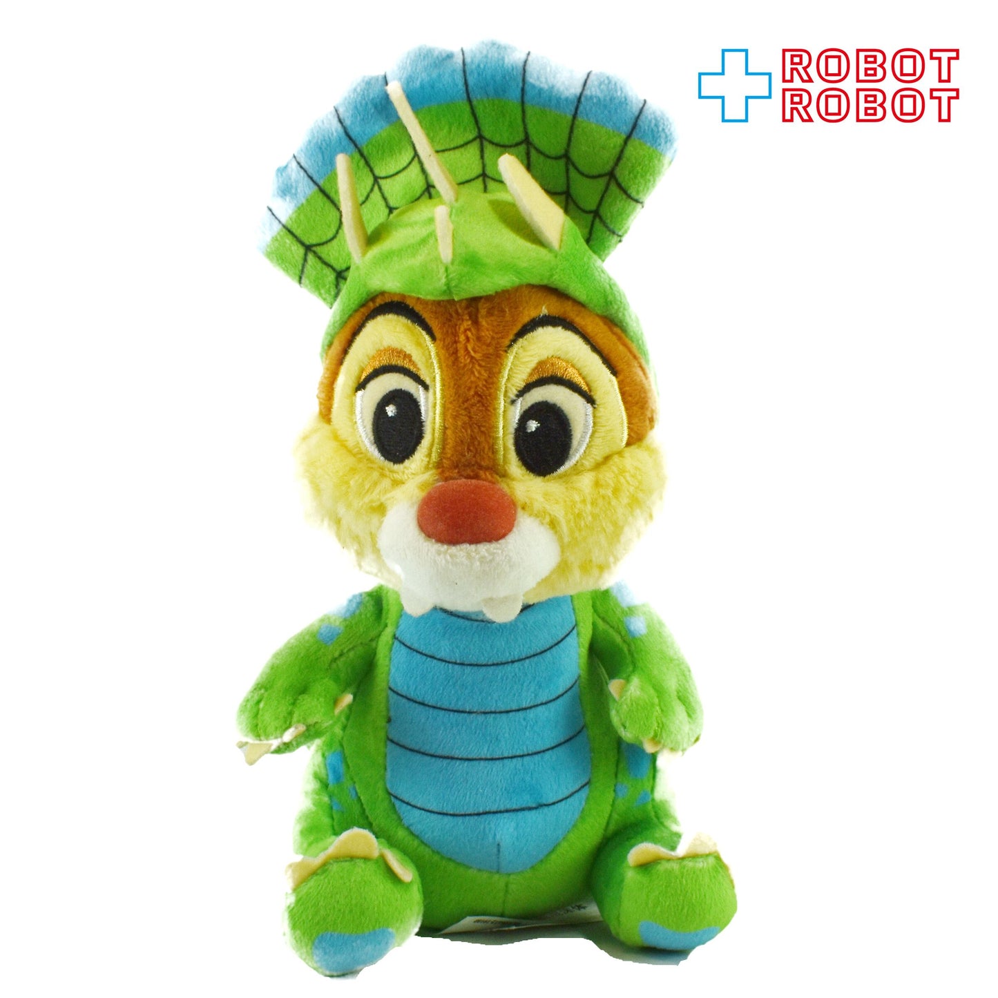 HKDL 香港ディズニーランド デール (チップとデール) ぬいぐるみ 恐竜 緑